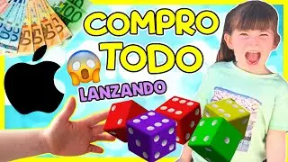 🎲LANZO un DADO y COMPRAMOS TODO 😱Me COMPRO un IPHONE ? Dardo CHALLENGE