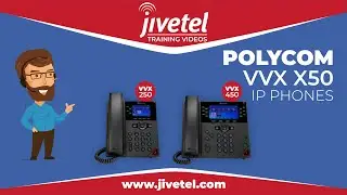 Jivetel Training Video - How to use your Polycom VVX 250, 450 and other VVX x50 phones.
