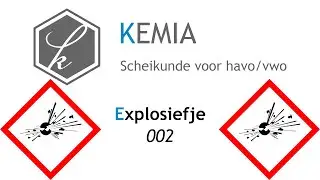 Explosiefje 002: Oplosvergelijking van een hydraat