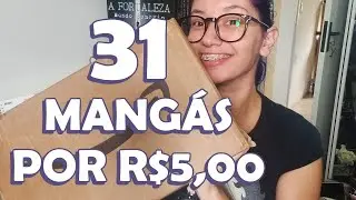 UNBOXING || 31 MANGÁS POR 5 REAIS CADA || LEVE 4 PAGUE 3 JBC || Romanceira