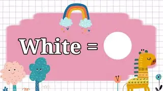 🌈💜Color names for children// kids learning videos// color names for kids in English part-2//2022🌈💜