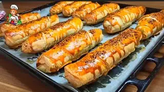 Kahvaltıya Bu Böreği Mutlaka Yapın❗Bağımlısı olacaksınız💯Yoğurmasız❗Hazır Yufkadan Börek Tarifi