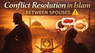 Conflict Resolution in Islam Between Spouses | Islamic Guidance for Peaceful Marriage #video #sunah