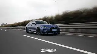 Forged for performance. The BMW M3 G80 with the SOOQOO FORGED DRY CARBON FIBER KIT FROM AEROCARBONUK