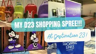 My D23 Shopping Spree at Destination23! | September 10th, 2023 | Disney's Contemporary Resort
