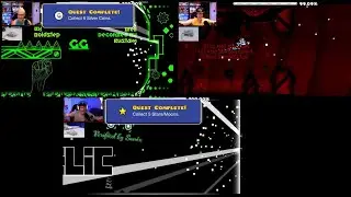 EVW reactions to beating all the RGB levels (overlapped)