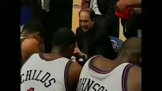 VAN GUNDY IN HUDDLE: 
