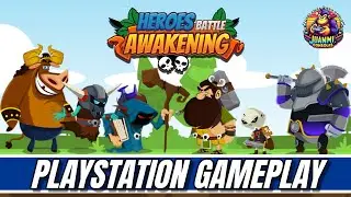 Heroes Battle Awakening - Gameplay Playstation - Tower Defense