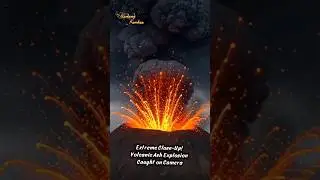 😱 #shorts #VolcanicAsh #CloseUpEruption #VolcanoImpact #CinematicFootage #NatureEnergy #
