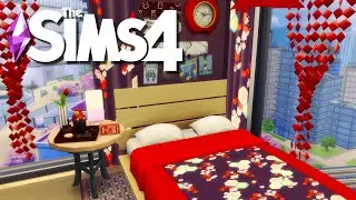 Gifts and pictures EVERYWHERE! || KINDERGARTEN TEACHER'S MICRO APARTMENT 🍎 || The Sims 4 Speed Build
