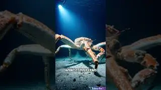 The Giant Japanese Spider Crab 🇯🇵 | Strange Facts #Shorts