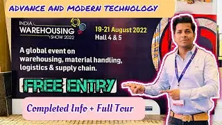 India Warehousing Show 2022￼￼ || Warehouse exhibiton pragati maidan || Warehouse Exhibiton Delhi