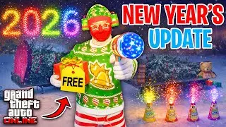 GTA Online NEW YEAR'S 2026 UPDATE, FREE GIFTS, Rare Clothing, MONEY, (New GTA5 Update)