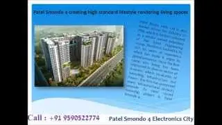 Patel Smondo 4 - New Residential property launch in Bangalore