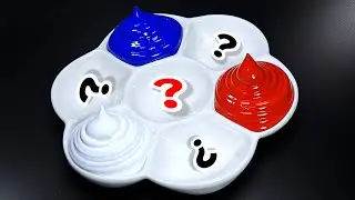 How To Making 7 Beautiful Colors from 3 Primary Colors | Satisfying Color Mixing