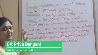 4 Meaning of e Tailing (ICSE X Commerce Ch - 5) AforAccounts.com