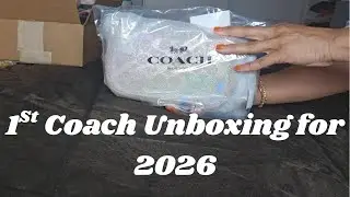 1st Coach Unboxing for 2026