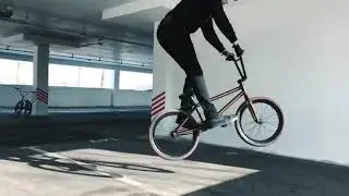 Кадры с зимней BMX раскатки плюс пару трючков )