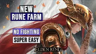 Brand NEW Rune Farm at Flame Peak in Elden Ring | EASY Levels!
