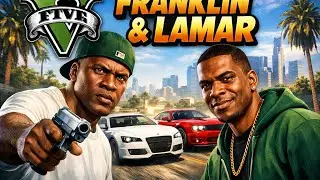 Play GTA V second mission to meet Franklin and Lamar #2 #gta #gaming 