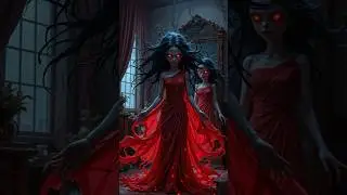 The witch's red saree. #hindihorror #terrifyingtales #ghost #bhoot #scarystories #horror #horrors...