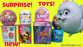 Surprizamals Hello Sanrio Trolls Surprise Tin Animal Jam Series 2 Igloo Finding Dory Mashem Fashem T