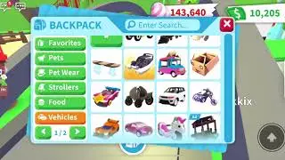 I MADE A NEON FLY RIDE LADYBUG - Adopt Me!!!