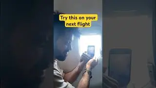 Try this hack on your next flight 😁