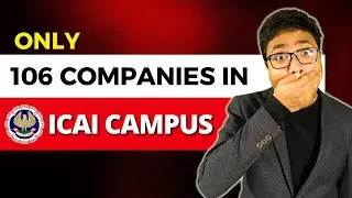Only 106 Companies In ICAI Campus 2025? | Final List of Companies Out