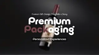 Customized wine bottle and box