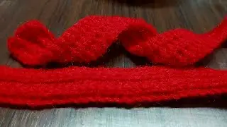 Live highlight crochet trending red scarf || Create and Relax @amritascrochet