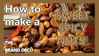 1 MINUTE RECIPE: How to MAKE SWEET & SPICY NUTS! - Healthy Food - 3+ RECIPES