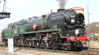 35006 Merchant Navy Class Steamer at The Severn Valley Railway on Fri 19th Sep 2025