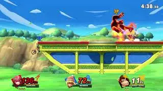スマブラSP　オンライン対戦　ホムラvsミェンミェンvsドンキーコング