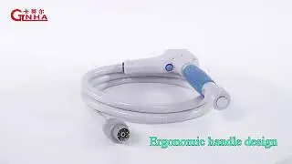 GINHA Pneumatic Shockwave Therapy Digital Touch Screen Physiotherapy Device Biotronix