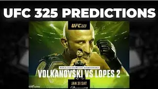 UFC 325 FULL CARD PREDICTIONS