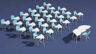 Tauko Modular Table- Nowy Styl Group- carmel business