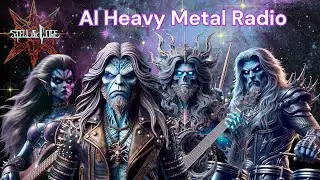 🔴Stellar Core's AI-Generated Heavy Metal Trilogy 24/7 Live Stream: Technological Evolution in Music