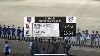 Franklin Academy shuts out Community School of Davidson to win the NCHSAA 2A State Championship