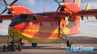🇷🇺 KUBAN | FULL FLIGHT WITH LANDING IN KUBAN RIVER | CANADAIR CL-415 | MICROSOFT FLIGHT SIMULATOR 