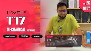 💥 Best Mechanical Keyboard Under 2K? T-WOLF Honest Review!
