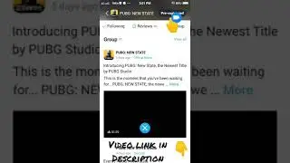 How to do Pre-registration of PUBG MOBILE NEW STATE ll With any Device ll Full video on Channel ll