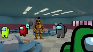 Golden Freddy plays among us (I finally Got my ￼colour ￼Yay)