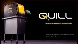 Quill Max Desktop Braille Sign System