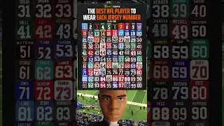 Best NFL player to wear each jersey number