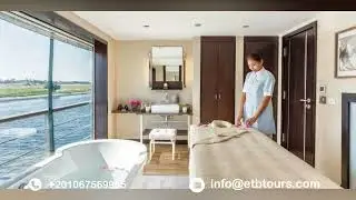👑✨ Oberoi Philae Nile Cruise | #luxury  with ETB Tours Egypt #video