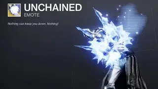 Prime Gaming Unchained Emote Preview (Destiny 2)