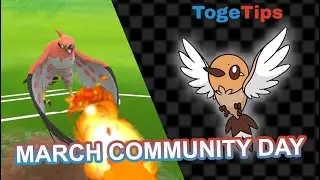 Pok&eacute;mon Go March 2021 Community Day | Fletchling Takes Flight