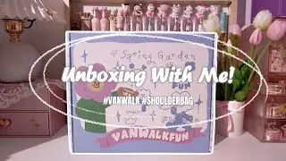 ASMR Unboxing & Review! 🌊 Cutest Packaging Ever: Vanwalk Bubble Island Sea Salt Shoulder Bag 🐬[4K]