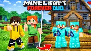 Minecraft Forever Duo | Building Our Dream House Together ❤️